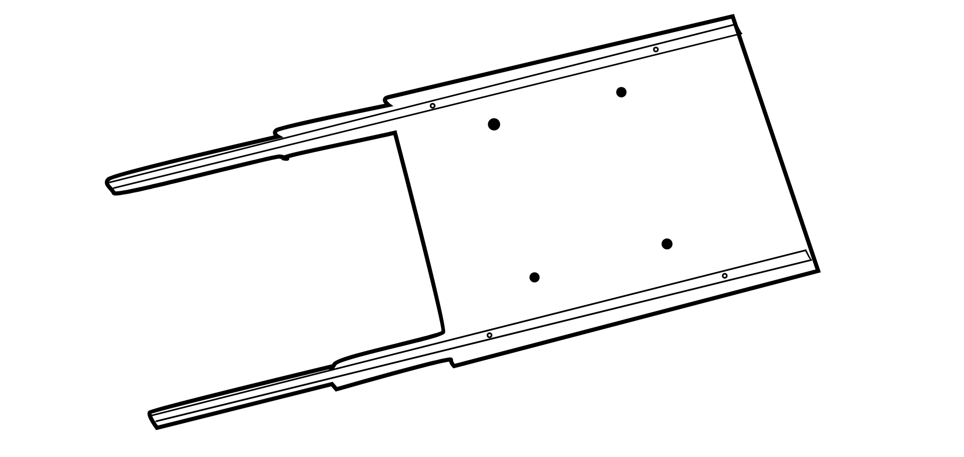 Sliding Rails Cartoon