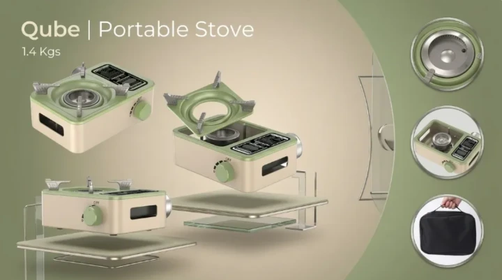 Portable Gas Stove - Qube