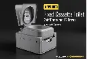 BlackMOA™ - Fixed Cassette Toilet - 12L