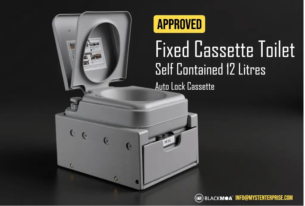 BLACKMOA Fixed Cassette Toilet 12L.webp