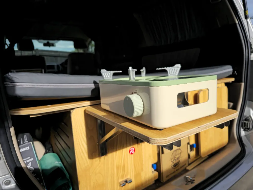 Qube Gas Stove in Campervan.webp