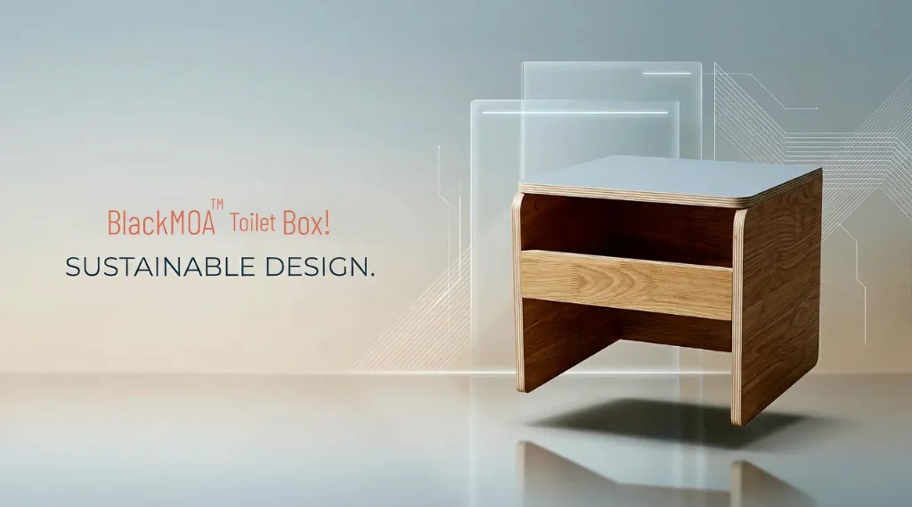 [BMTB12] BlackMOA™ Toilet Box
