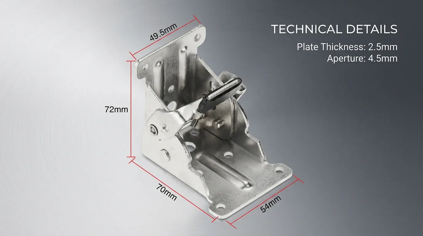 Folding Bracket | Hinges - 180°